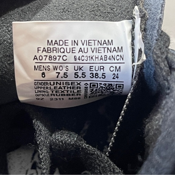 NWB Converse Black Leather One Star Pro OX Jamie Platt 7.5 Women’s Snakeskin New - Picture 6 of 6